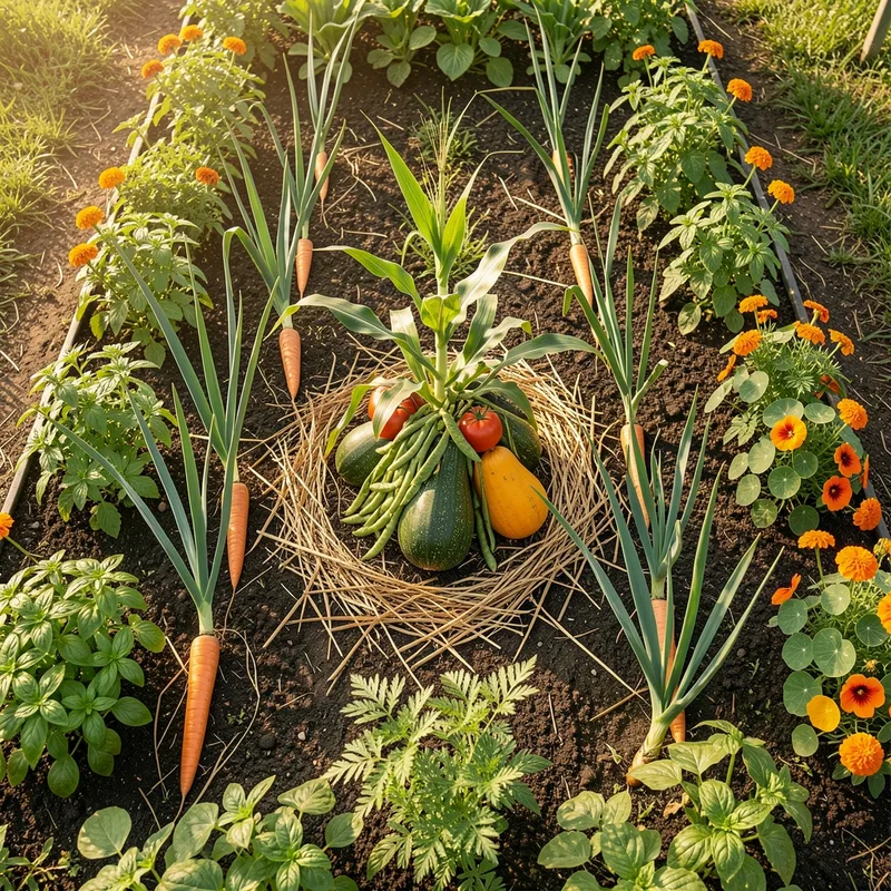 Association de légumes au potager : le guide des bons duos